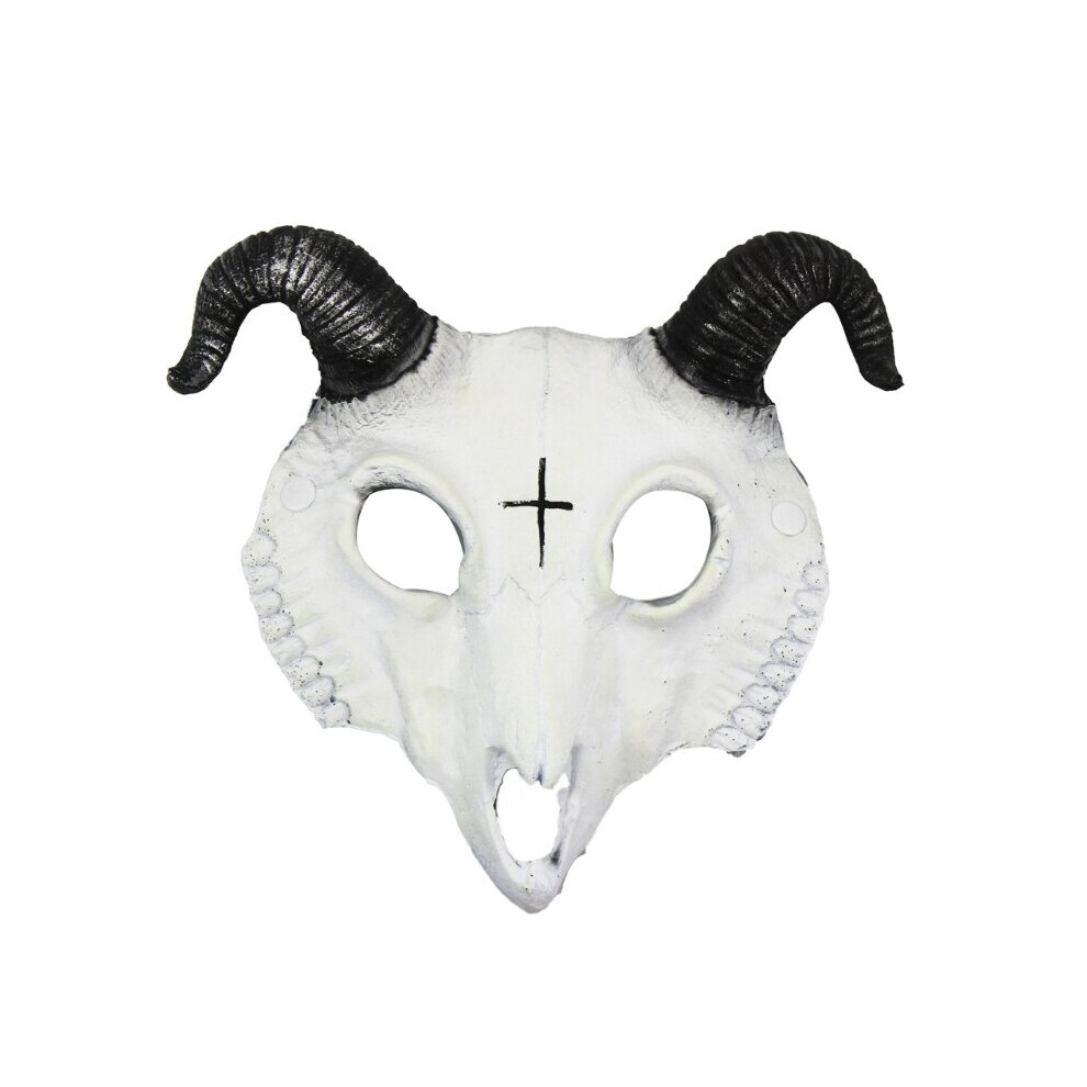 Multicoloured Halloween Pu Foam Demon Face Mask Devil Mask Cosplay Goat Mask Sheep Masks Horror Scary Props