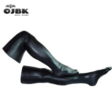 Women's Elastic Spandex Wet Look Thigh High Stockings Red Cosplay Costumes Accessories For Women Gothic Punk Style