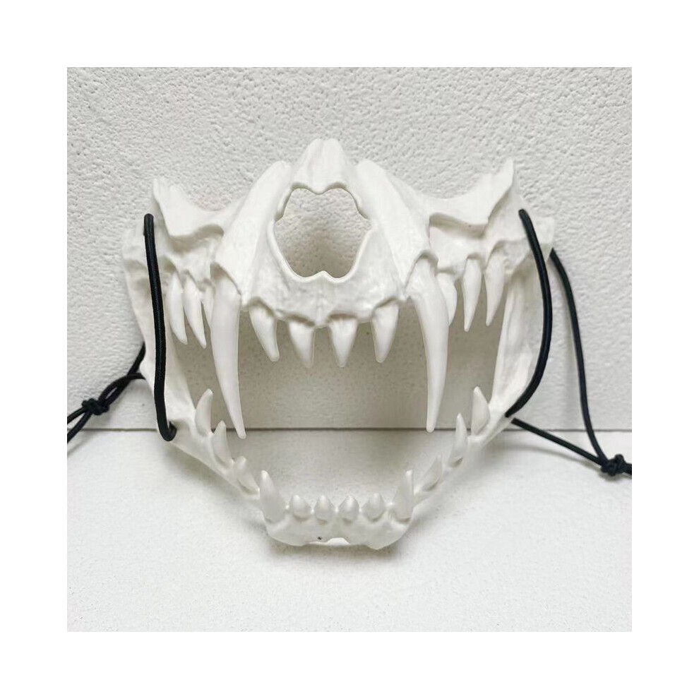 Japanese Halloween Dragon God Werewolf Mask Cosplay Animal Skeleton Unisex Mask Plastic Party Stage Show Mask Dropship-image-OPC-PBR7XRD-NEW