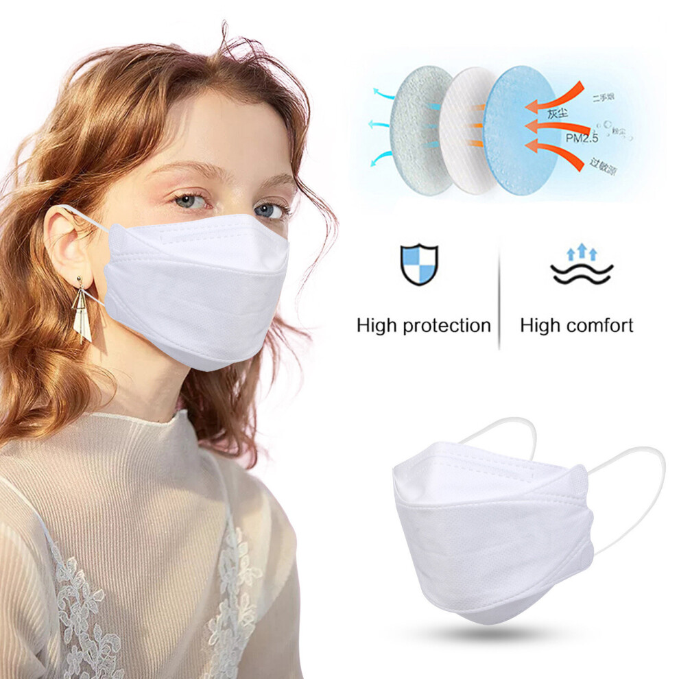 Multicoloured Disposable Face Mask Adult Fabric Face Mask Adult Outdoor Fish Non Woven Face Masks Halloween Cosplay Maseczki Jednorazowe