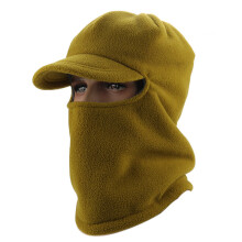 Balaclava Earflap Hat Women Men Winter Fleece Cap Warm Autumn Skiing Cycling Sports Accessory For Outdoor