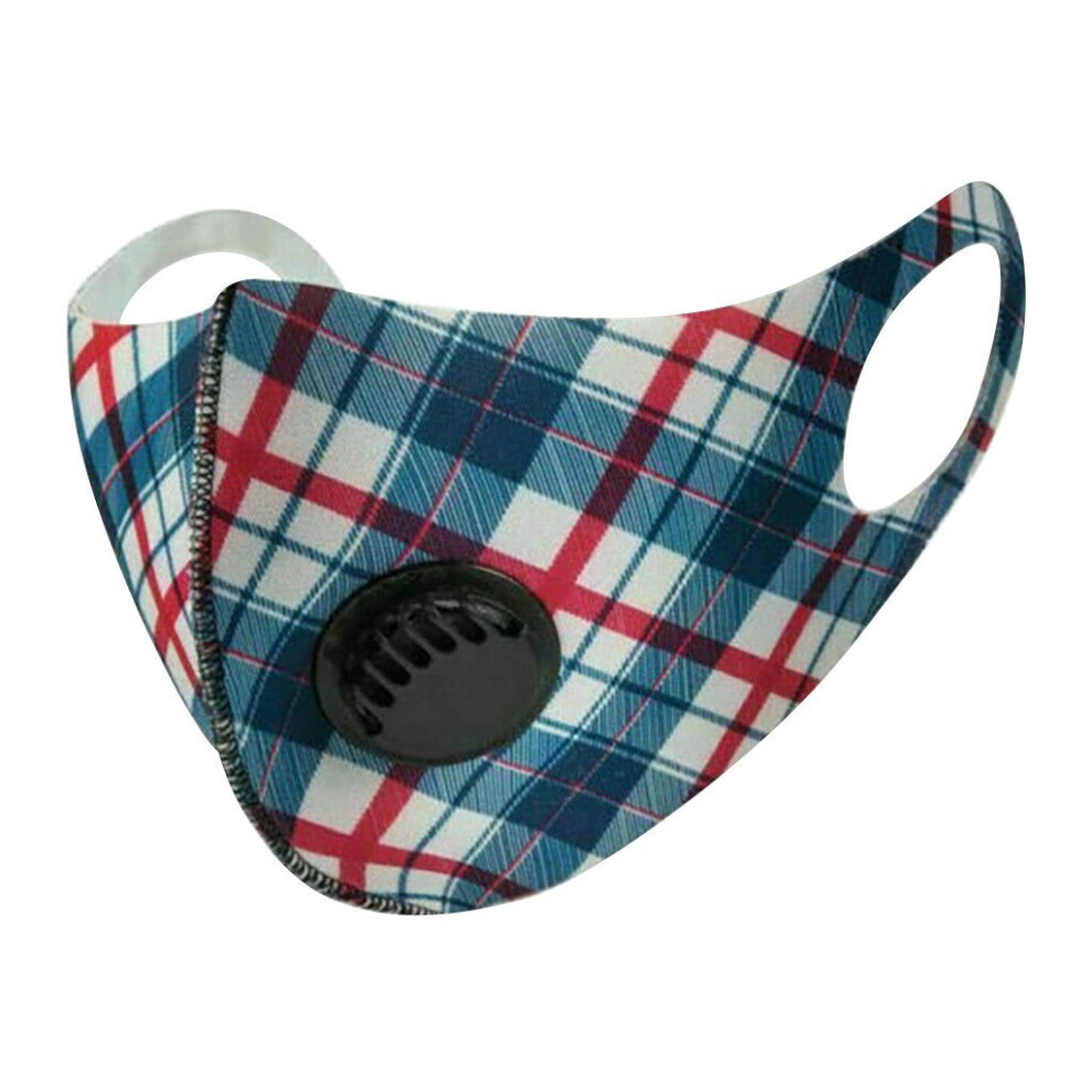 1Pc Adult Reusable Dustproof Mask Unisex Solid Mask With Valve Men/Women Windproof Breathable Mouth Cover Mascarilla 885658922986