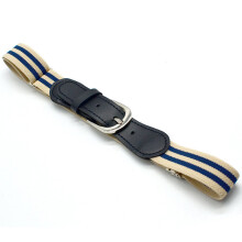Children Elastic Belt Striped Adjustable Waist Belts Leather Cover Pin Buckle for Kids Baby Toddler Pants Jean Trousers
