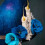 Artificial Flower Angled Witch Hat Creative Wizard Hat Halloween Witch Hat Novelty Party Props Decor 4