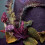 Artificial Flower Angled Witch Hat Creative Wizard Hat Halloween Witch Hat Novelty Party Props Decor 3