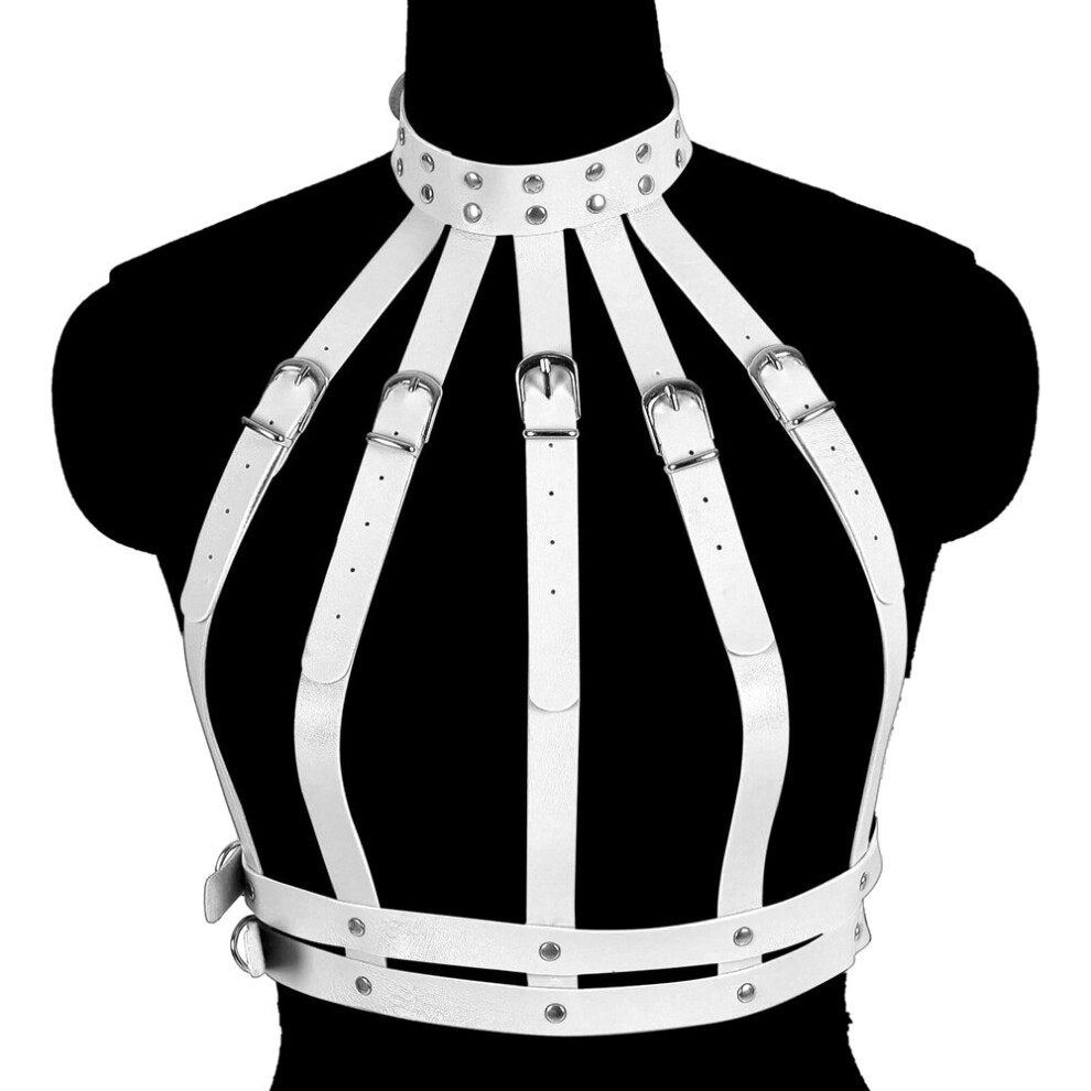 Multicoloured Leather Harness For Women Suspenders Punk Garter Belt Sexy Lingerie Stockings Belts Harness Body Buttocks Bondage Belts