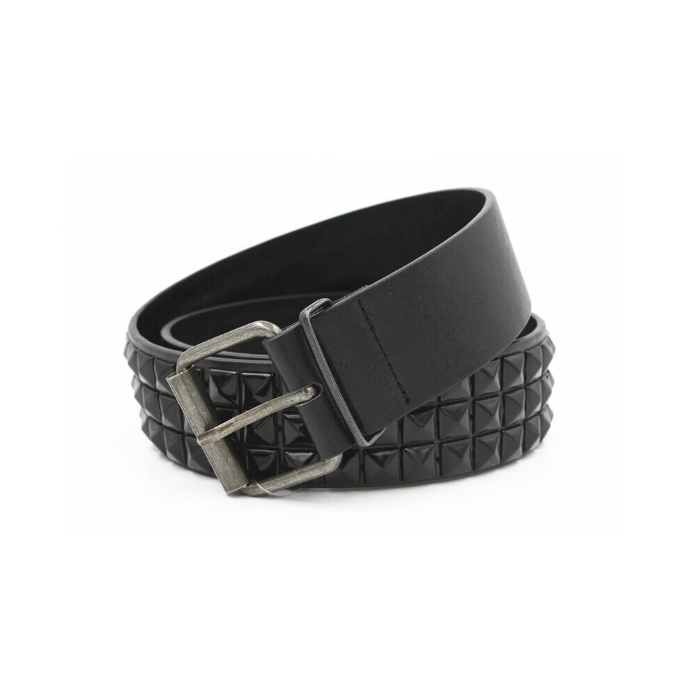 Rhinestone Rivet Belt Men&Women's Studded Belt Punk With Pin Buckle-image-OPC-PBR86KX-NEW
