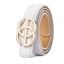 listing lady belt Children Boys/girls leather belts student Alloy buckle Belt Jeans Waist Belt