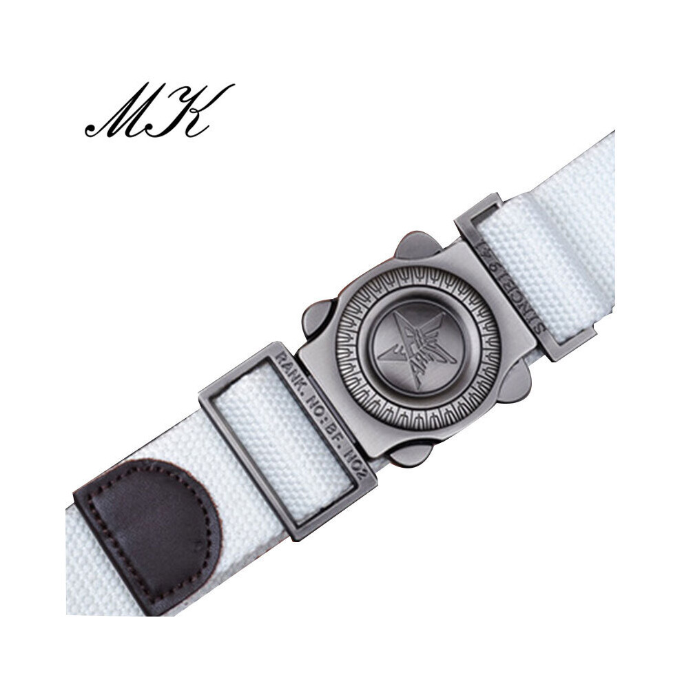 Maikun Men's Alloy Star Buckle Canvas Tactical Belt For Women Leisure Climbing Outdoor Riding-image-OPC-PBR875Y-NEW