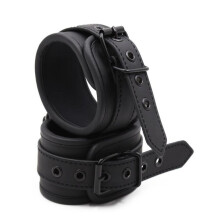 Women men Garter belt harness leather bondage Leggings gothic punk Faux Leather metal Sexy leg garters hand Straps