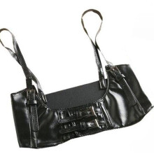 Vintage Punk women Gothic Leather Wide belt Body Bondage Sculpting Harness Waist Belt Straps Chest Suspenders Dress Belt