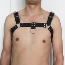 Faux Leather Belt Adjustable Harness Sexy Men Women Body Chest Bondage Unisex metal punk Straps Party Suspenders