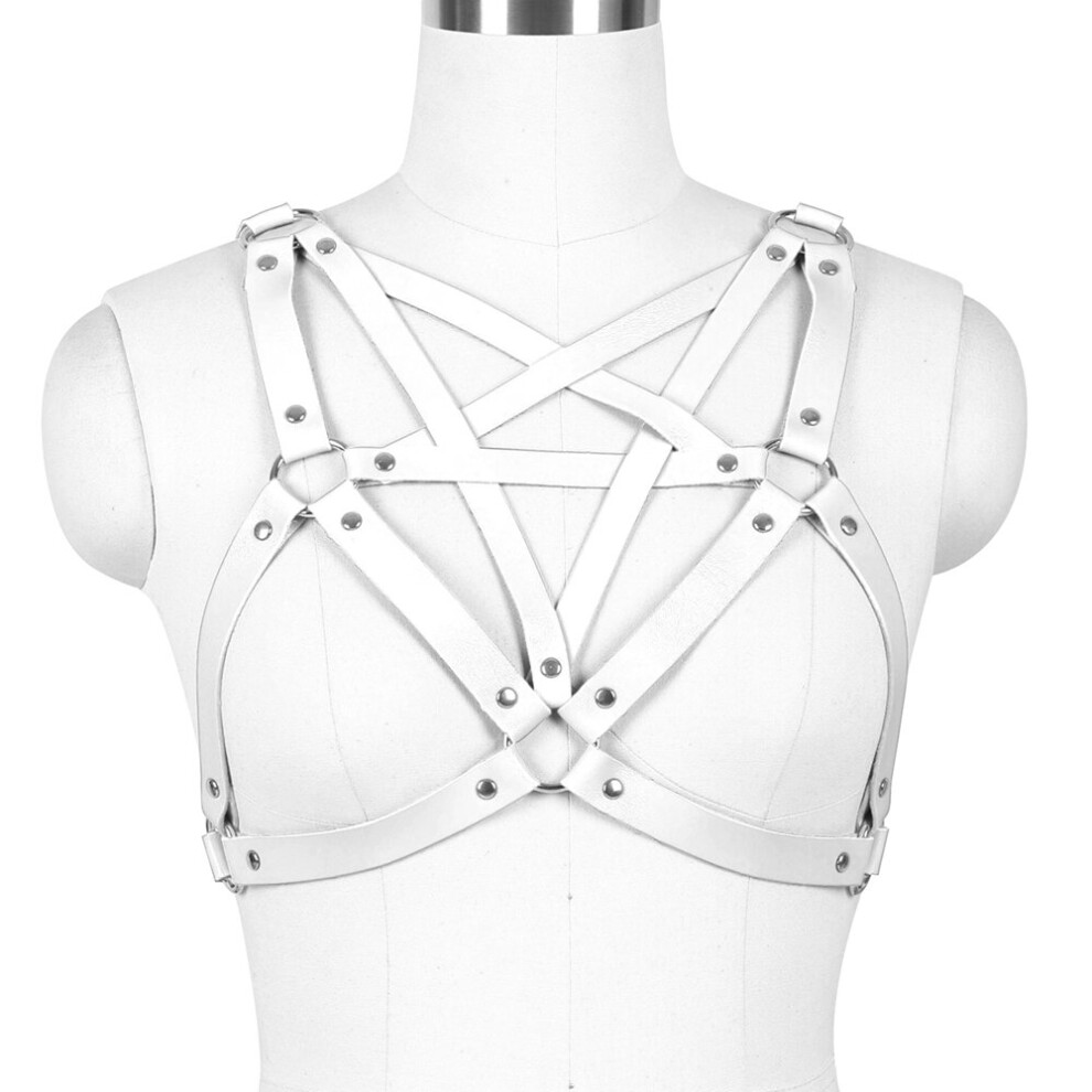 Multicoloured Punk Leather Harness For Women Garter Belt Stockings Belts Harness Body Buttocks Bondage Belts Suspenders Sexy Lingerie