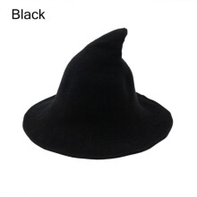 Modern Witch Hat From High Sheep Wool Halloween Party Witch Hats
