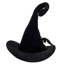 1pc Retro Pointed Hat Halloween Hat Horned Witch Hat for Family Gatherings