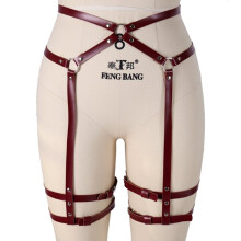 Gothic Leg Garter Belt Anti-Skid Clip Thigh Ring Garter Bretelles Belt Women Sexy Harness Erotic Lingerie Suspender Underwear