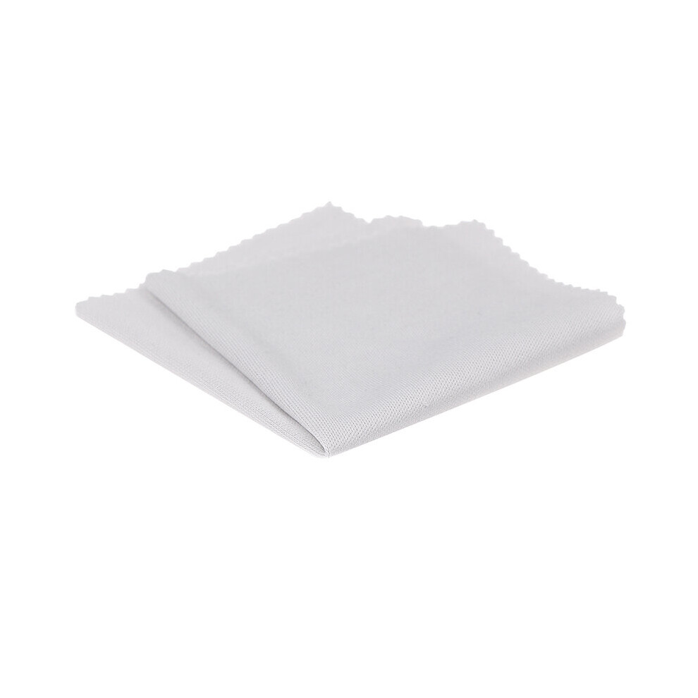 White 10Pcs Gray Cleaning Glasses Eyeglasses Cloth Economy Sunglasses Screen Microfiber Cleaner Cloth Eyewear Accessories 14*14Cm