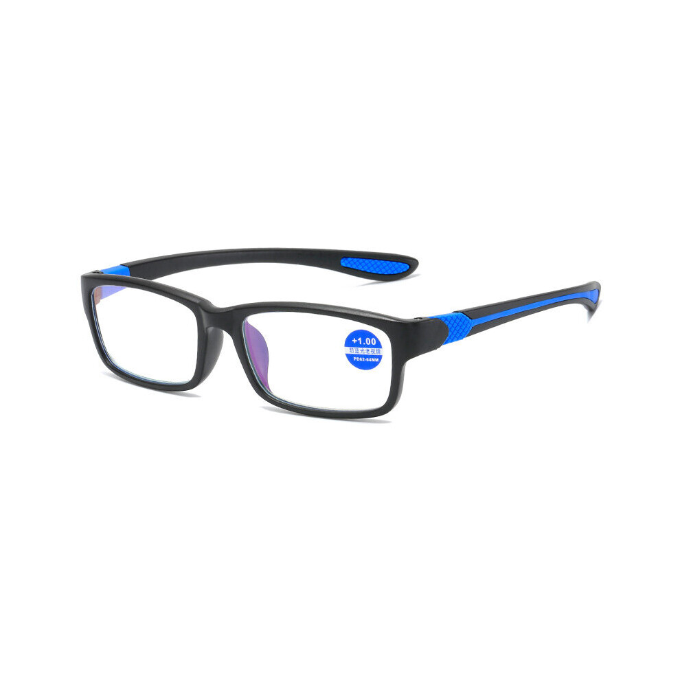 Multicoloured Ultralight Tr90 Reading Glasses Light Blocking Presbyopia Eyeglasses Men Hyperopia Optical Eyewear+1.0+1.5+2+2.5+3+4