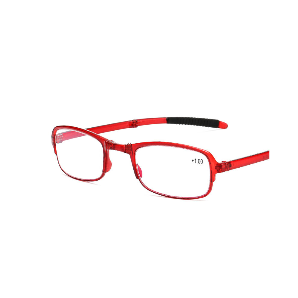Multicoloured Reading Glasses Men Women Folding Small Glasses Frame Metal Glasses Mini Wallet Glasses Diopter 1.0-4.0