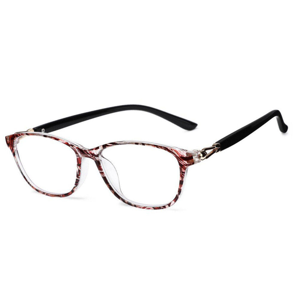 Round Printed Big Size Eyeglasses Women Men Reading Glasses Magnifier Diopter Presbyopic Reading Glasses +1.0~4.0