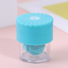 1PC Manually Rotatable Type Lens Cleaner Portable Lens Beauty Pupil Storage Cleaning Container Tools