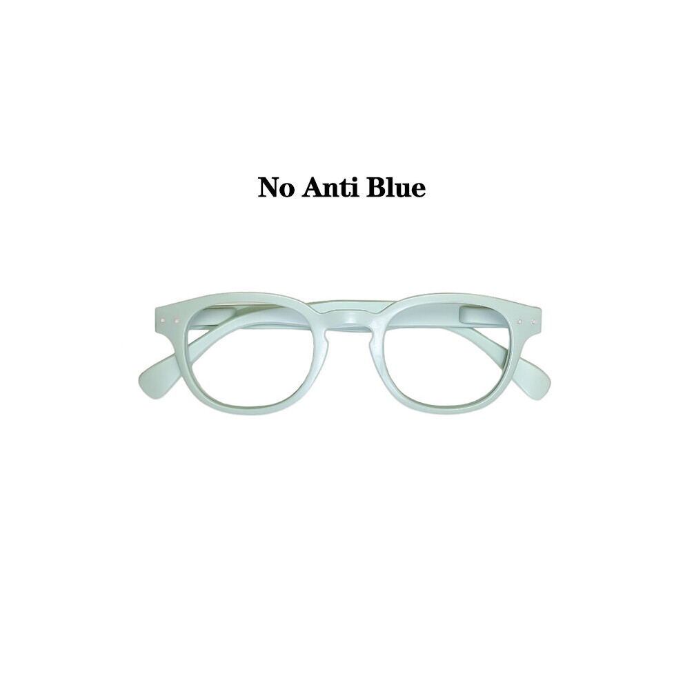 Reading Glasses Women Round Prescription Eyeglasses Ladies Anti Decorative Glasses Computer Lenses Leesbril Dames
