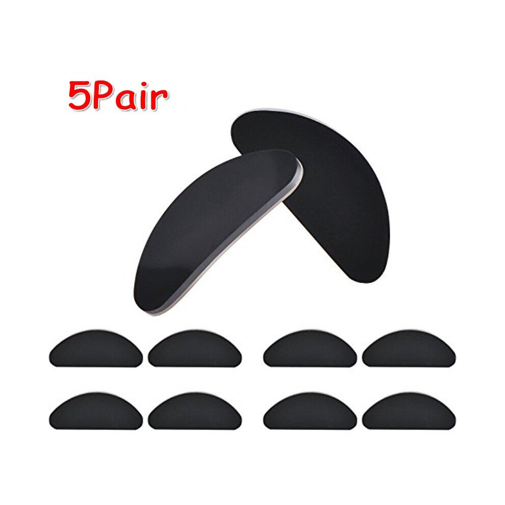 5/20Pairs Glasses Nose Pads Adhesive Silicone Nose Pads Non-slip Clear Thin Nosepads For Glasses Eyeglasses Sunglasses