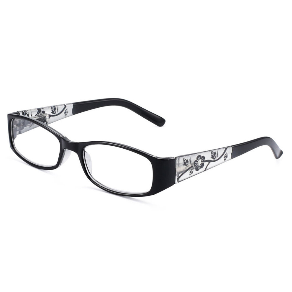 Multicoloured Vintage Spring Hinge Square Reading Glasses Women Thicken Arm Vintage Magnifier Presbyopic Diopter Glasses