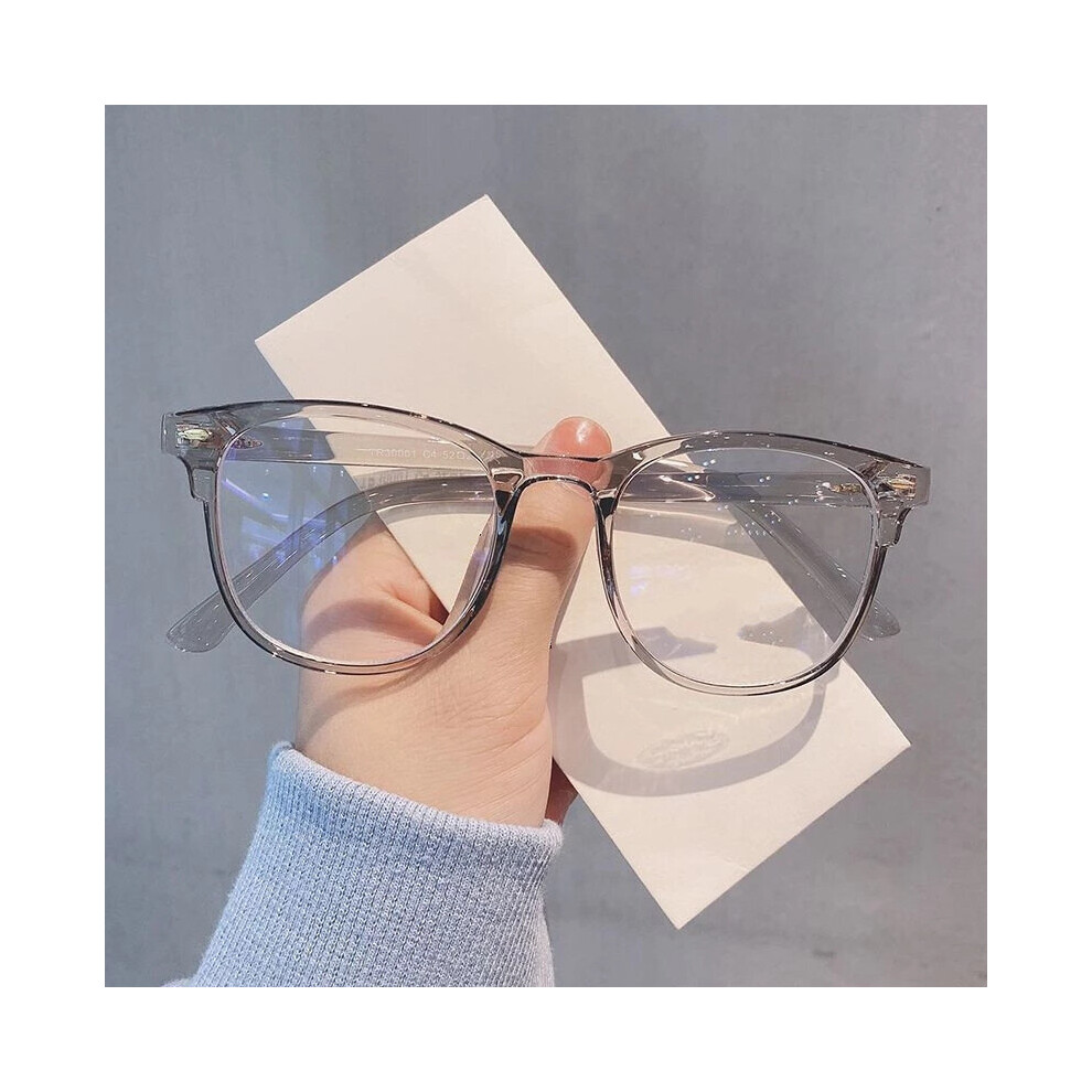 Multicoloured Oversized Reading Glasses Men Women Square Frame Eyewear Unisex Short-Sighted Myopia Glasses Prescription Diopter Eyeglasses