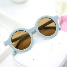 Sunglasses for Children Solid Kids Round Ultraviolet-proof Sun Glasses Retro Infant's Sunglasses Patterns For Kids Women