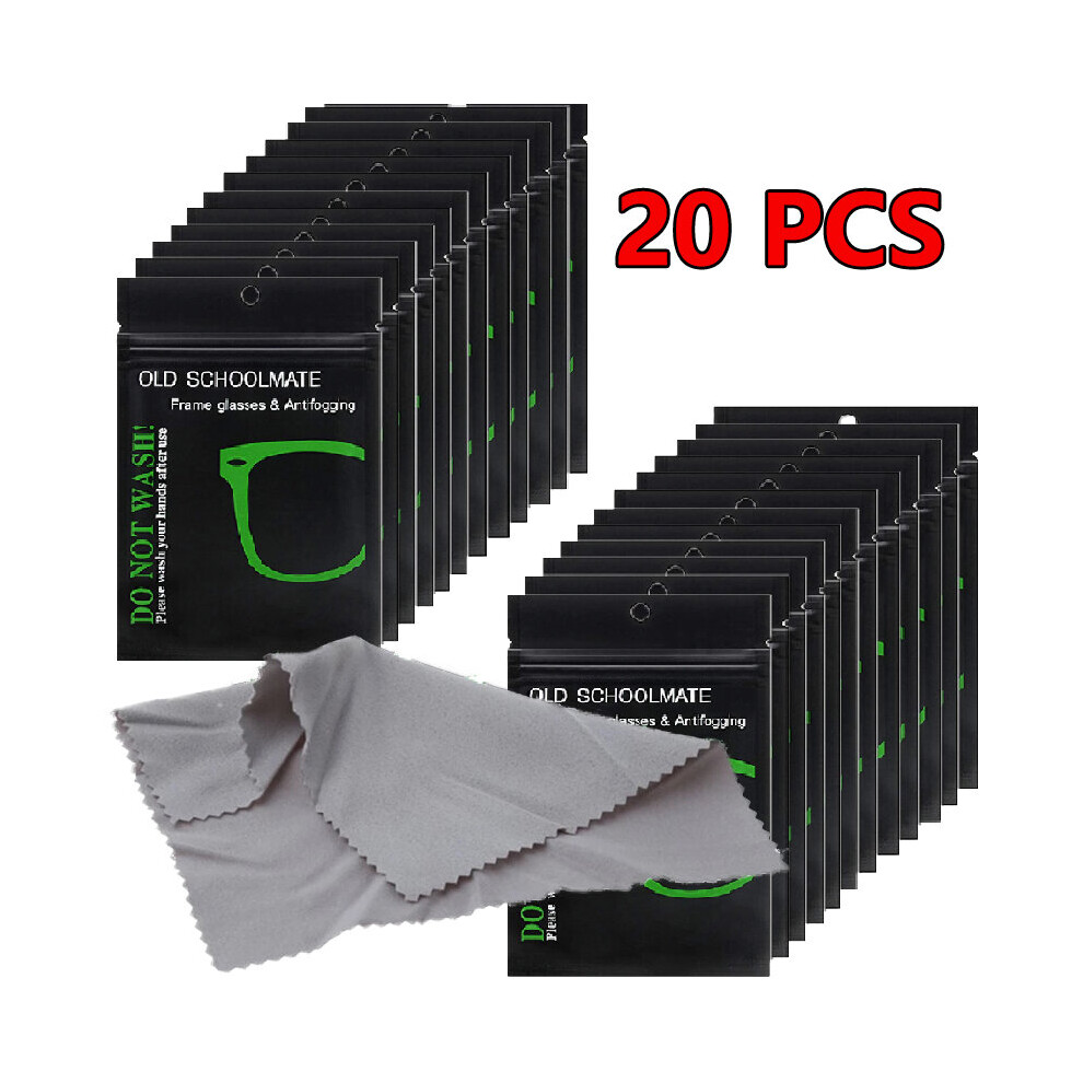 Green 50Pcs Reusable Anti-Fog Wipes Glasses Pre-Moistened Antifog Lens Cloth Defogger Eyeglass Wipe Prevent Fogging For Glasses Lens