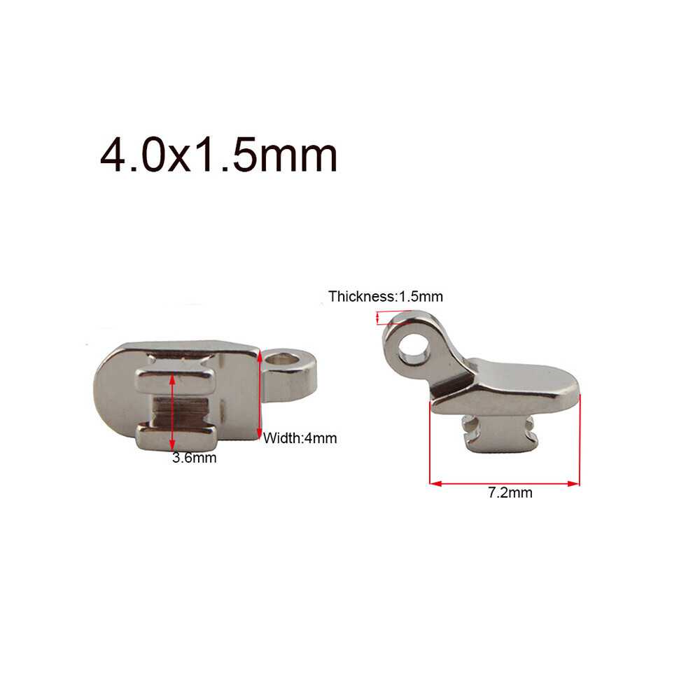 20pcs(10pairs) Eyeglasses Hinge repair Replacement High Nickle Glasses Single Double Tooth Hinge Repair Accessory