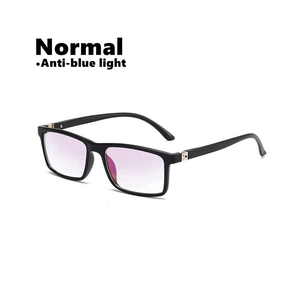Multicoloured Men Women Bifocal Reading Glasses Anti-Blue Light Far Near Magnification Presbyopic Glasses Square Full Frame Diopter +100 Gafas