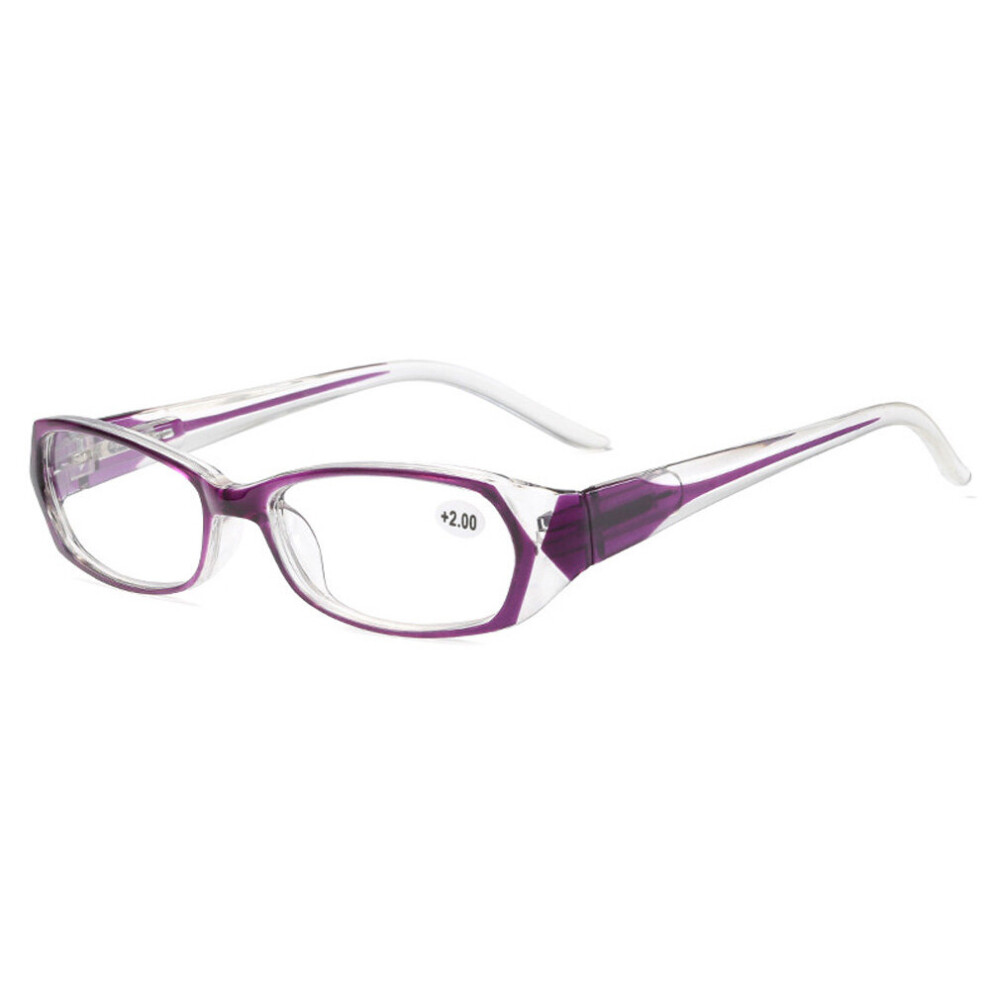 Retro Anti ray Reading Glasses Ladies Presbyopia Eyeglasses Women Computer Prescription Eyewear with +1.5 +2