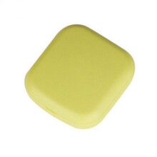 1pc Mini Square Lens Case with Mirror Women Colored Lenses Box Eyes Lens Container Lovely Travel Kit