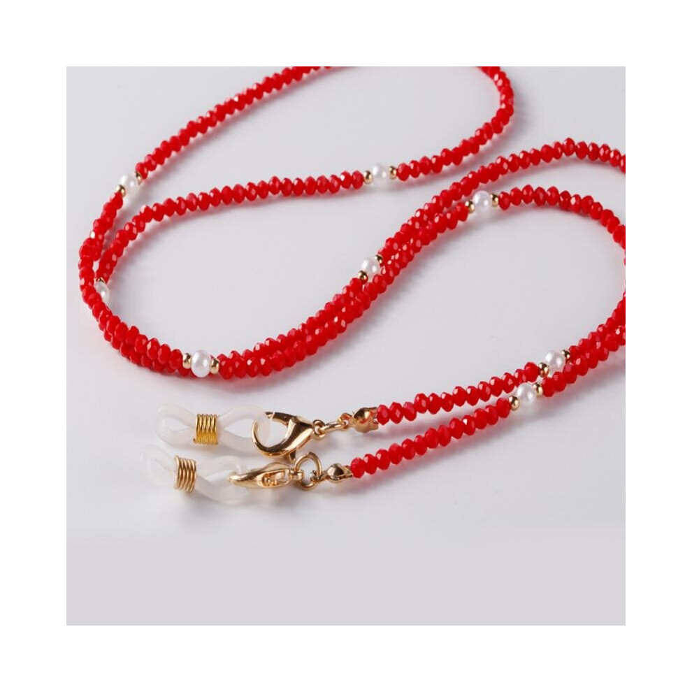 Retro Mask Chain Rope Colorful Beaded Mask Strap Eyeglass Chains Anti-slip Sunglasses Reading Glasses Lanyard