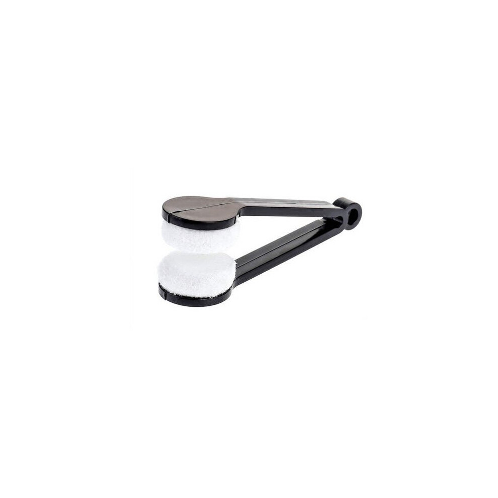 Portable Multifunctional Glasses Cleaning Rub Eyeglass Sunglasses Spectacles Microfiber Cleaner Brushes Wiping Tools Mini 1 Pcs