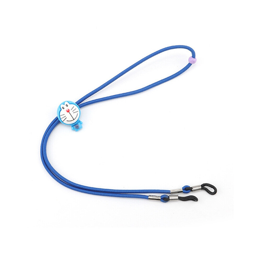 Imixlot Colorful Cartoon Nylon Elastic Glasses Chain For Child Eyewear Cord Kids Glasses Neck Strap Eyeglass Holder Band Strap