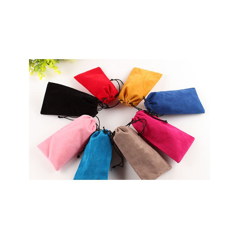 3pcs/lot Soft Cloth Glasses bag sunglasses case Waterproof Dustproof eyeglasses pouch Eyewear Accessories Speckle Solid