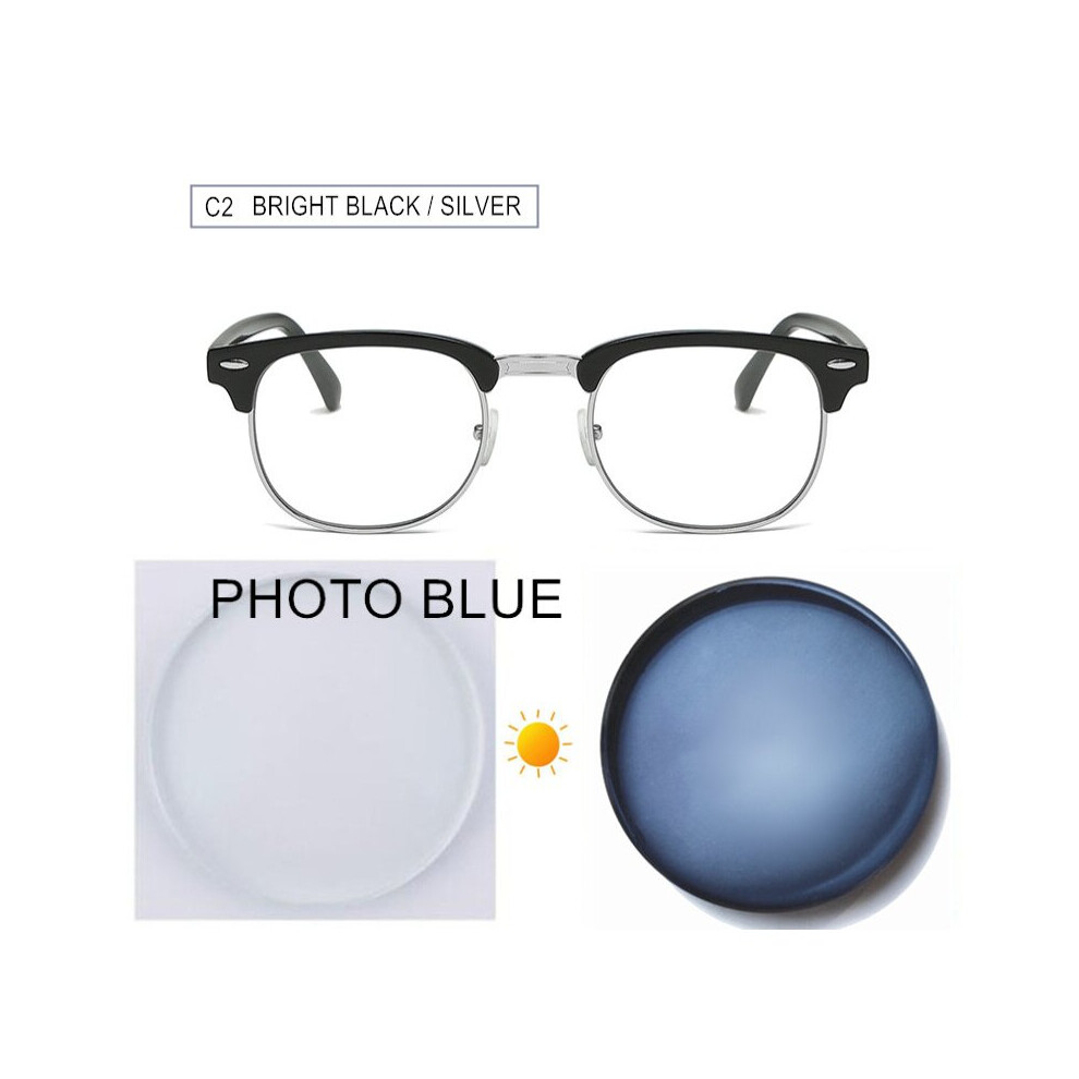 Multicoloured Prescription Glasses Myopia -0.5 To -10 Women Men Nearsighted Spectacles Photochromic Anti Ray Astigmatism F026