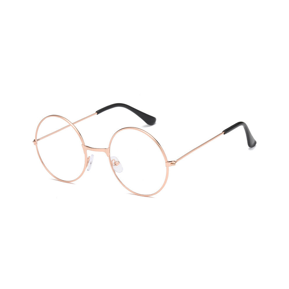 Trends Women Office Anti Light Oversized Computer Glasses Cat Eye Female Blocking Big Size Eyeglasses Alloy Frame