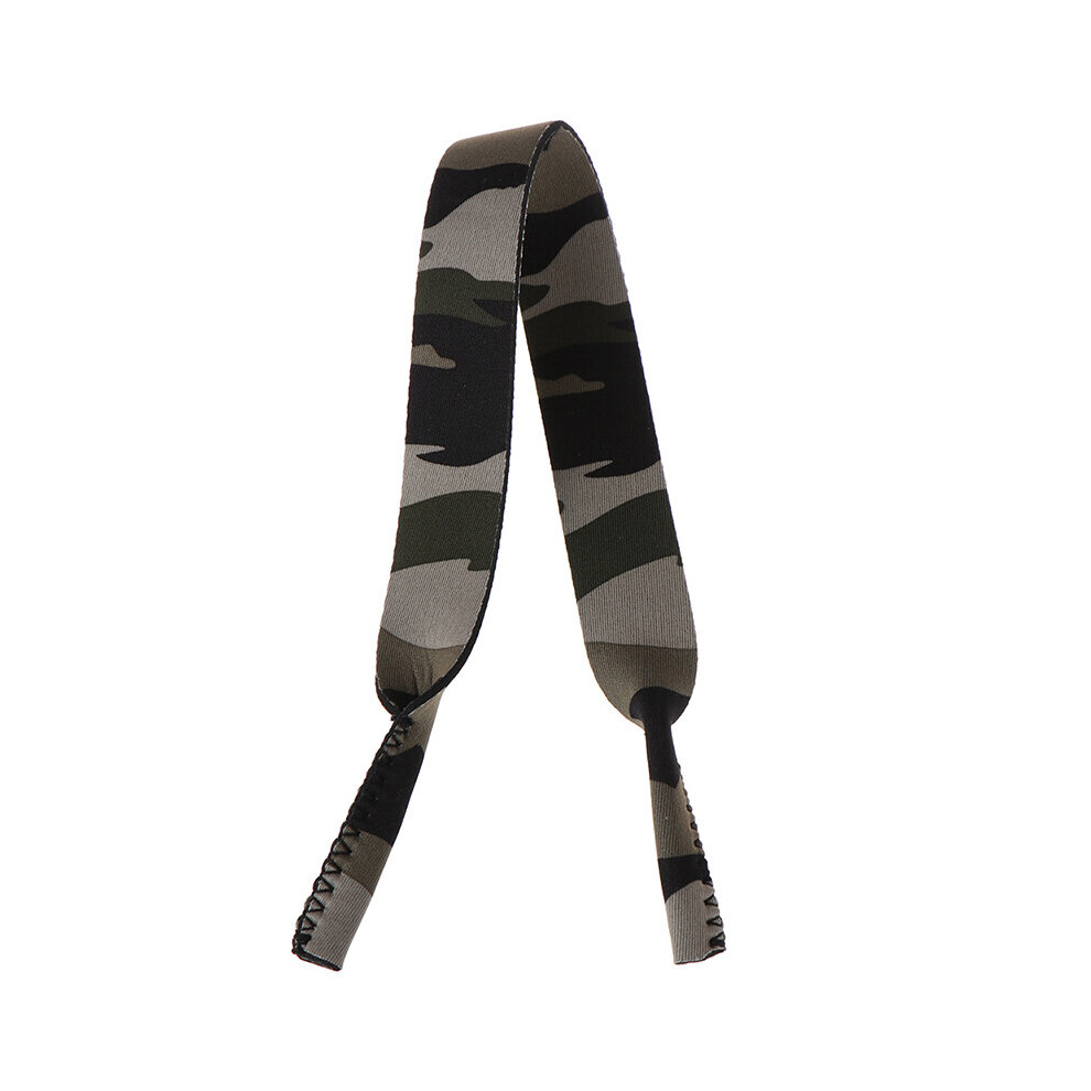 Camouflage Print Pattern Eyeglasses Lanyard Neck Cord Sunglasses Strap Band Sports Glasses Cords Eyewear Strap Eyeglass Chain
