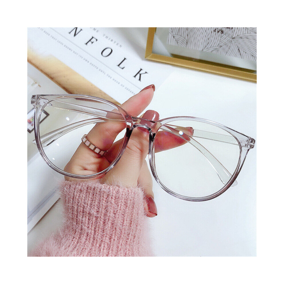 Multicoloured Finished Myopia Glasses Women Men Oversized Transparent Shortsighted Prescription Glasses Diopter -1.0 1.5 2.0 2.5 To -6