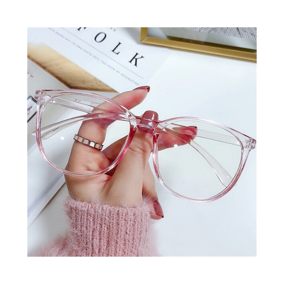 Multicoloured Finished Myopia Glasses Women Men Oversized Transparent Shortsighted Prescription Glasses Diopter -1.0 1.5 2.0 2.5 To -6