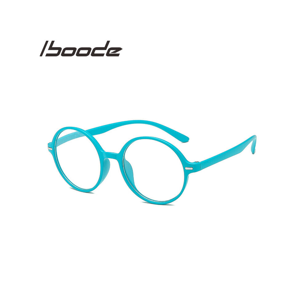 Round Reading Glasses Female Male Red TR90 Bendable Retro Goggle Prebyopic Ultra Light Hyperopia Frame +1.0 to +4.0