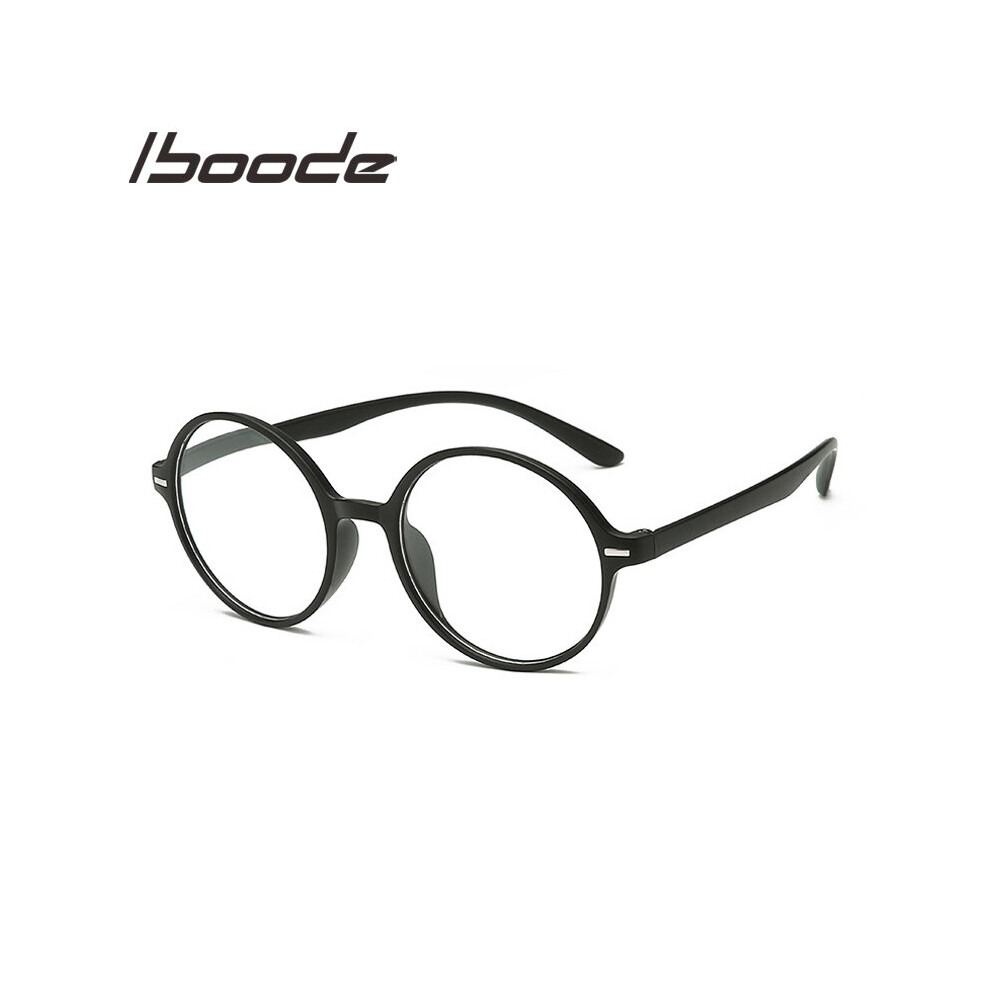 Round Reading Glasses Female Male Red TR90 Bendable Retro Goggle Prebyopic Ultra Light Hyperopia Frame +1.0 to +4.0