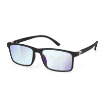 Classic Men's Bifocal Distance And Near Reading Glasses Multi-focus Automatic Adjustment Degree Anti-Blu-ray Presbyopia Glasses