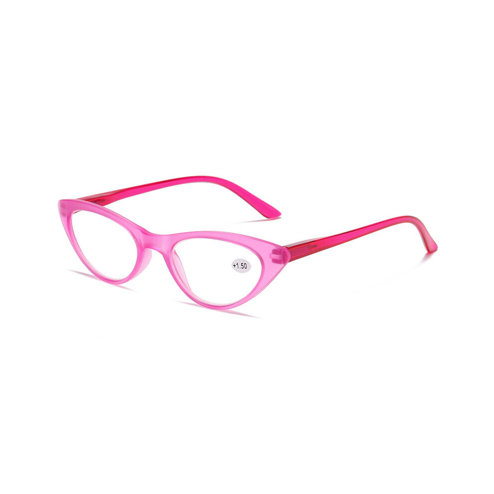 Multicoloured Cat Eye Reading Glasses Women Small Frame Presbyopia Eyeglasses Ladies Prescription Diopter +1.0 1.5 2.0 2.5 3.0 3.5 4.0
