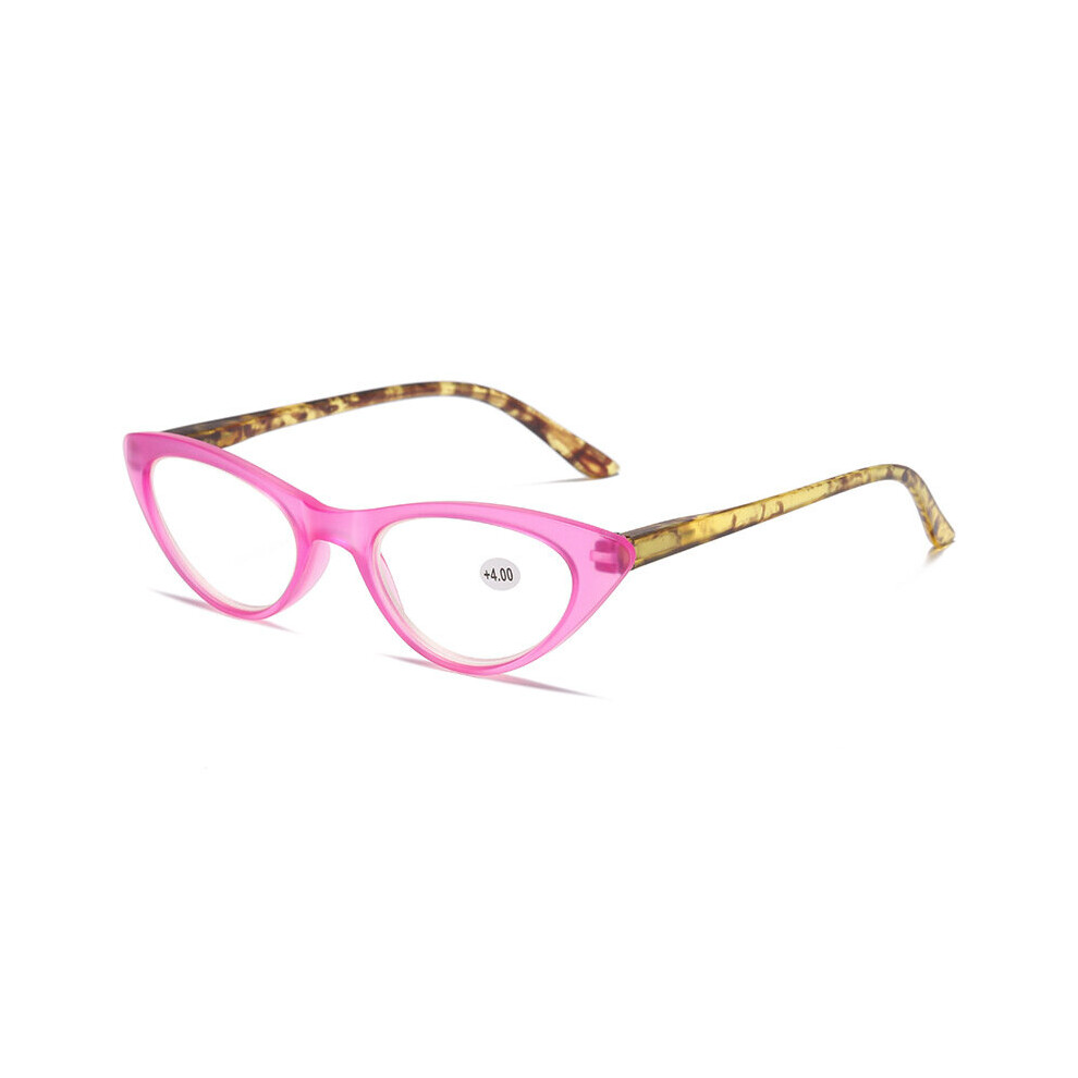Multicoloured Cat Eye Reading Glasses Women Small Frame Presbyopia Eyeglasses Ladies Prescription Diopter +1.0 1.5 2.0 2.5 3.0 3.5 4.0
