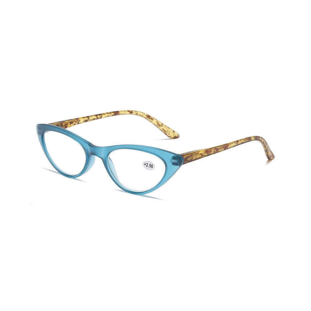 Multicoloured Cat Eye Reading Glasses Women Small Frame Presbyopia Eyeglasses Ladies Prescription Diopter +1.0 1.5 2.0 2.5 3.0 3.5 4.0
